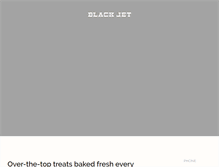 Tablet Screenshot of blackjetbakingco.com